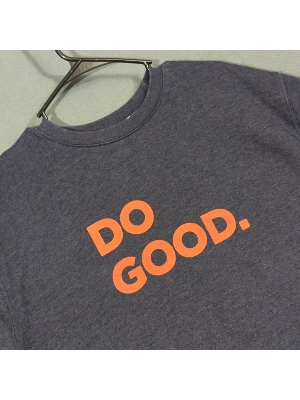 Cotopaxi Sweater Men's XL Blue Organic Cotton Do Good Pullover